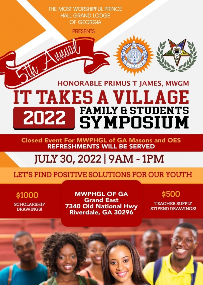 The 5th Annual "It Takes A Village Family & Students Symposium"